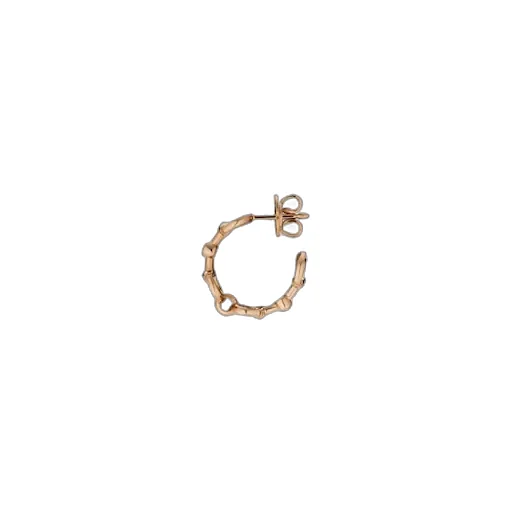 Gucci Horsebit Diamond 18K Hoop Earrings