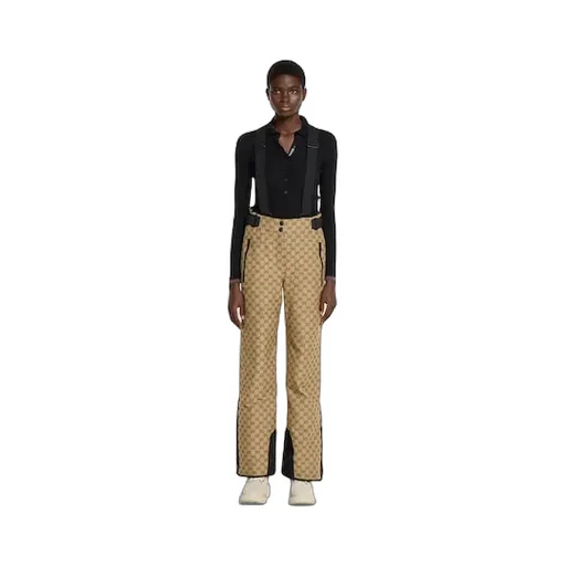 Gg Technical Fabric Jacquard Pants
