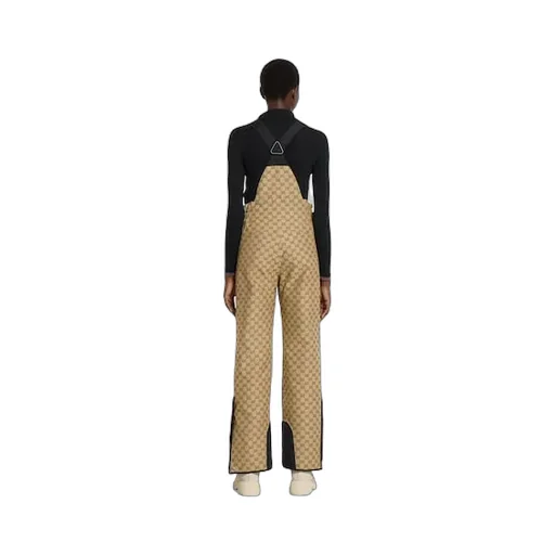 Gg Technical Fabric Jacquard Pants