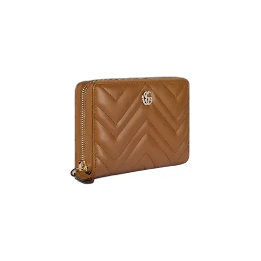 Gg Marmont Zip Around Wallet