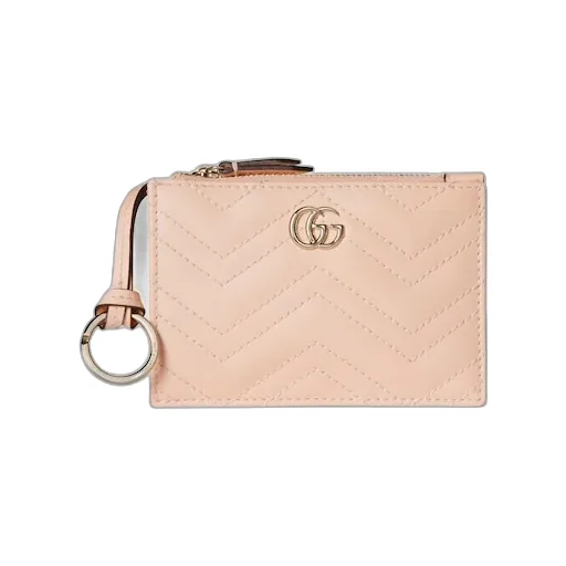 Gg Marmont Zip Key Pouch