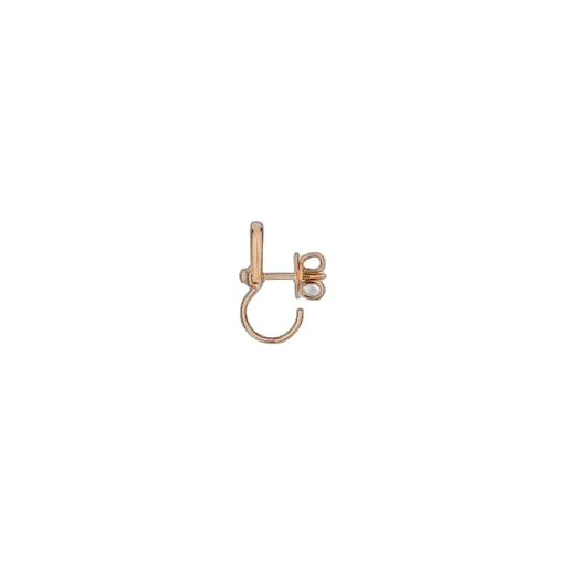Gucci Horsebit Diamond 18K Stud Earrings