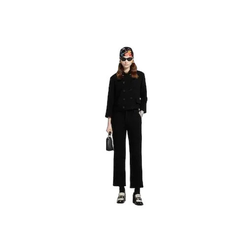 Wool Bouclé Pants