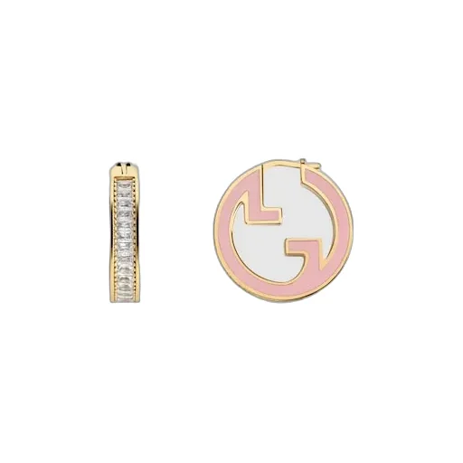 Gucci Blondie Crystal Enamel Earrings