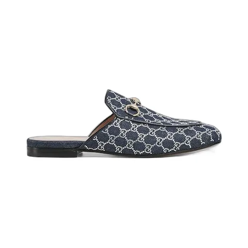 Gg Crystal Princetown Slipper
