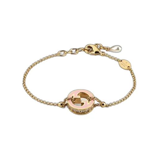 Gucci Blondie Enamel Charm Bracelet