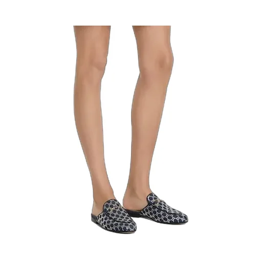 Gg Crystal Princetown Slipper