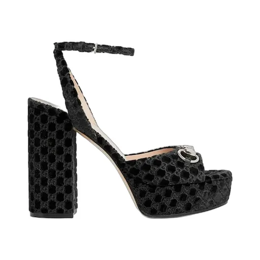 Platform Sandal With Horsebit