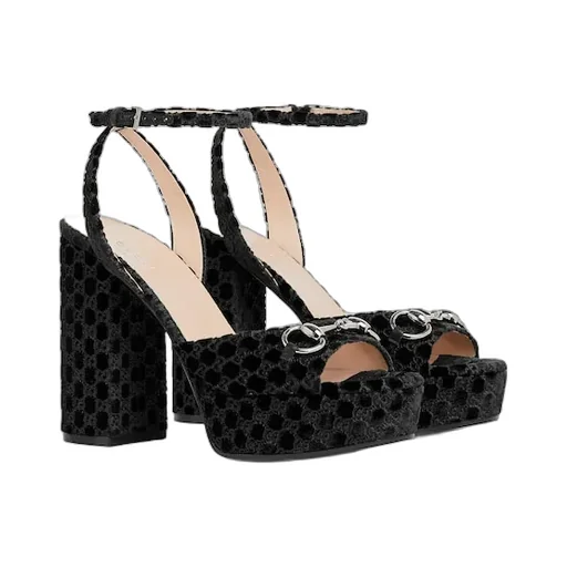 Platform Sandal With Horsebit