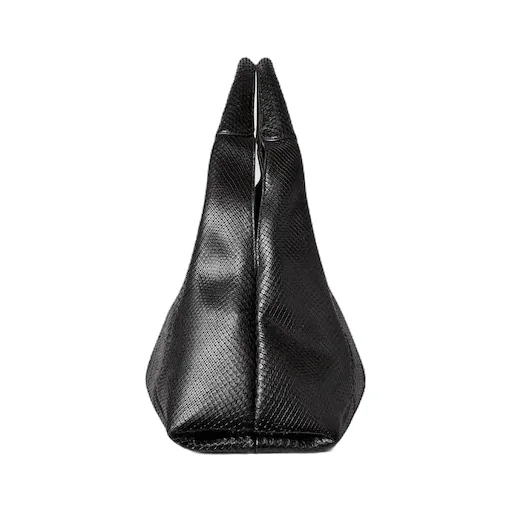 Gucci Softbit Python Maxi Shoulder Bag