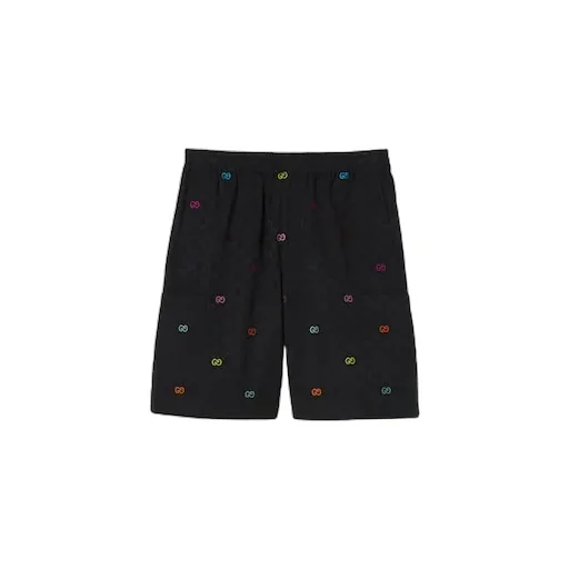 Gg Cotton Ripstop Shorts
