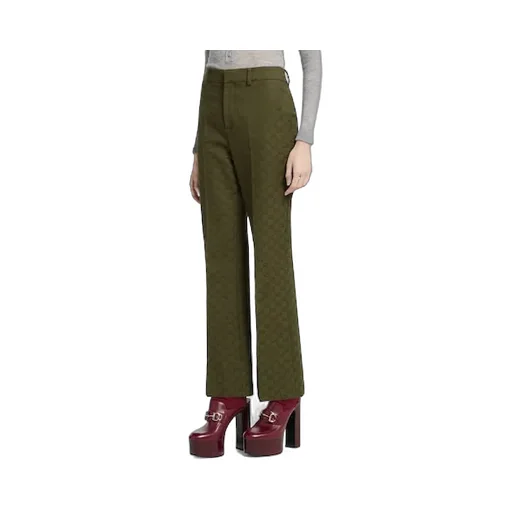 Gg Canvas Pants