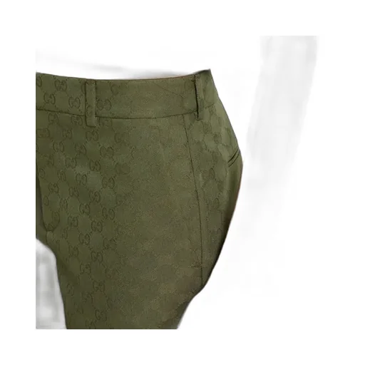 Gg Cotton Gabardine Shorts