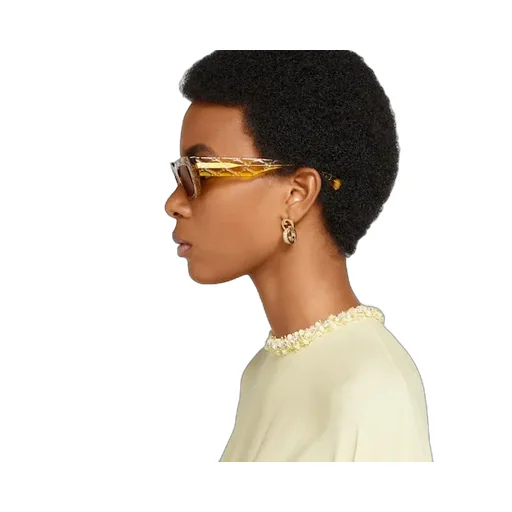 Gucci Blondie Intertwined Crystal Earrings