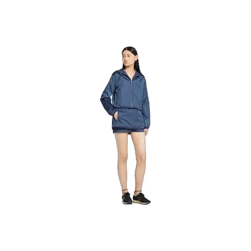 Gabardine Jacket With Metal Logo