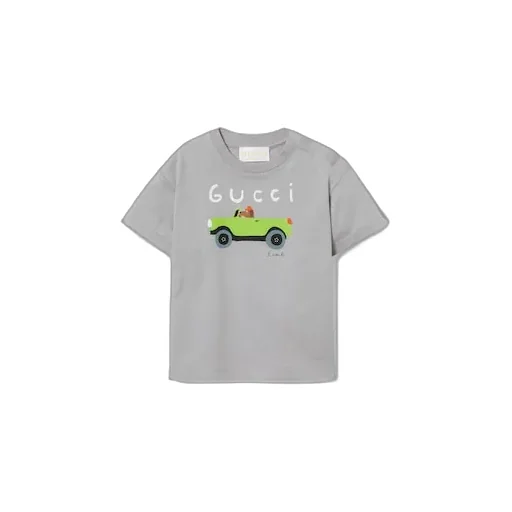 Baby Cotton T-Shirt With Print