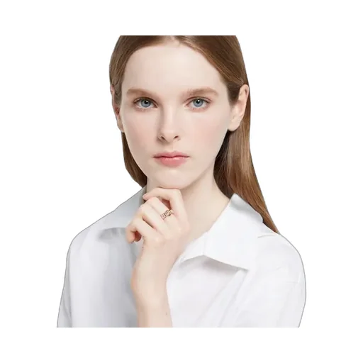 Gucci Blondie Wide Crystal Ring