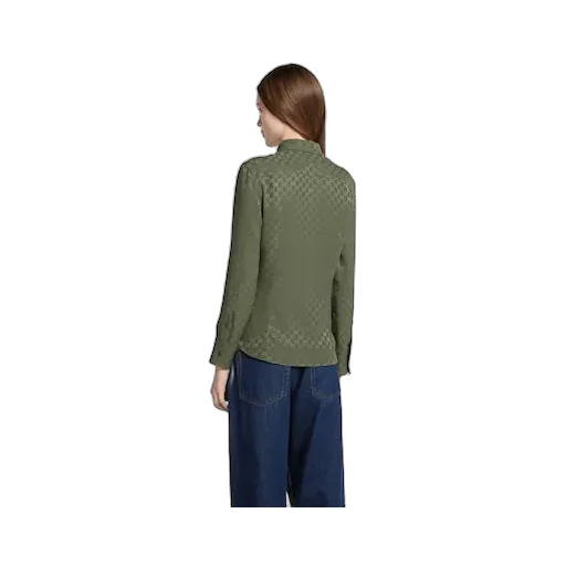 Gg Silk Jacquard Shirt