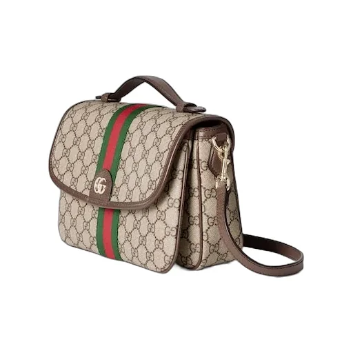 Ophidia Medium Top Handle Bag