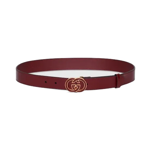 Belt With Interlocking G Buckle