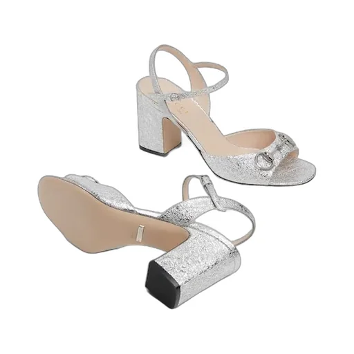Mid-Heel Sandal With Horsebit