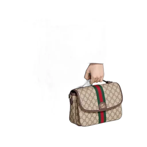 Ophidia Medium Top Handle Bag