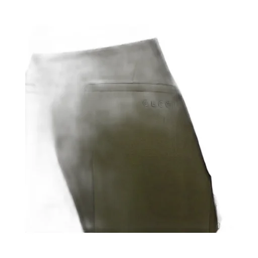 Wool Mohair Pants With Logo