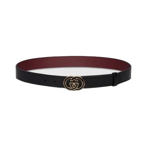 Belt With Interlocking G Buckle