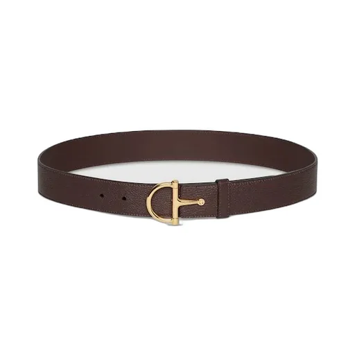 Belt With Half-Horsebit Buckle