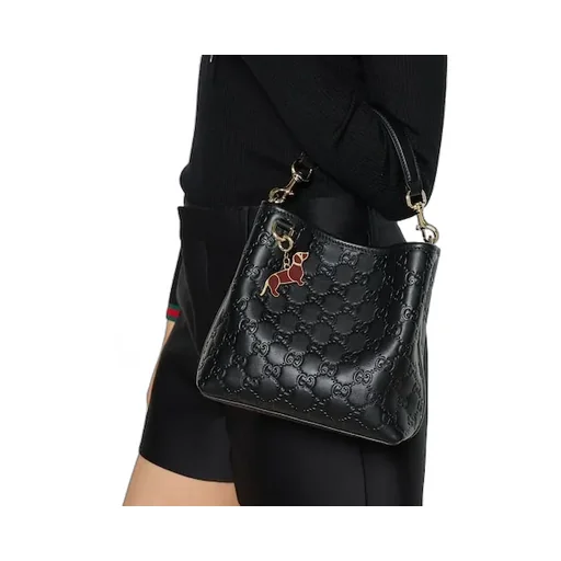 Dog-Shaped Bag Charm