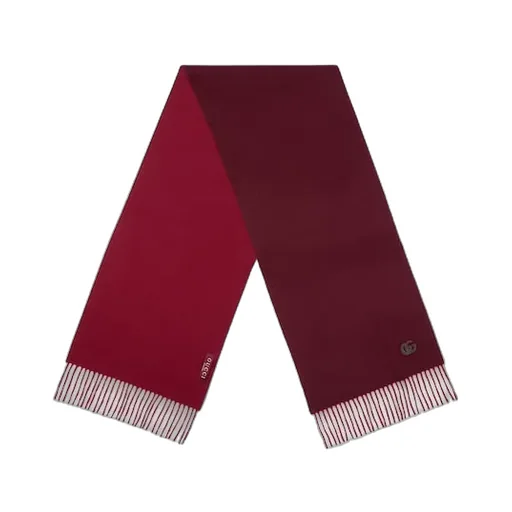 Cashmere Scarf With Patch