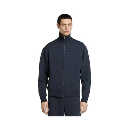 Gg Technical Jersey Zip Jacket