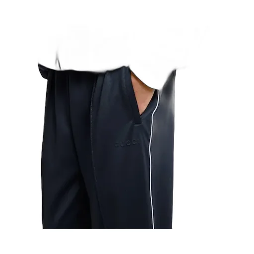 Technical Jersey Pant With Embossed Logo