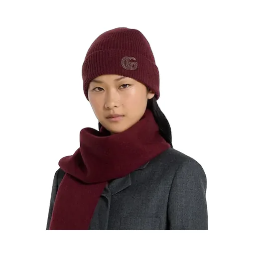 Cashmere Scarf With Patch
