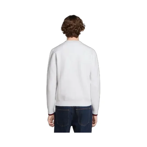 Cotton Piquet Knit Cardigan