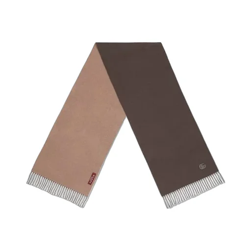 Cashmere Scarf With Patch
