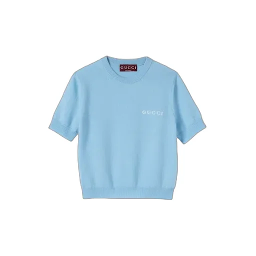 Cashmere Top With Intarsia