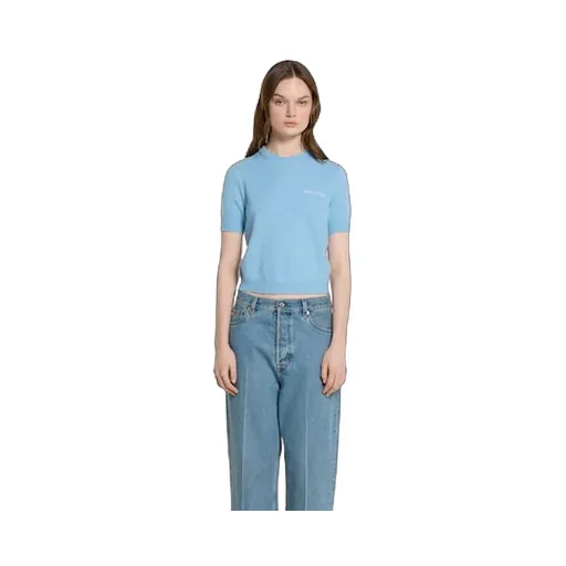 Cashmere Top With Intarsia