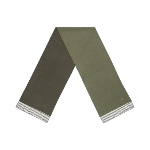 Cashmere Scarf With Patch