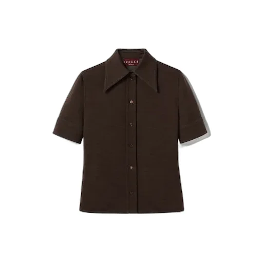 Wool Cotton Jersey Shirt