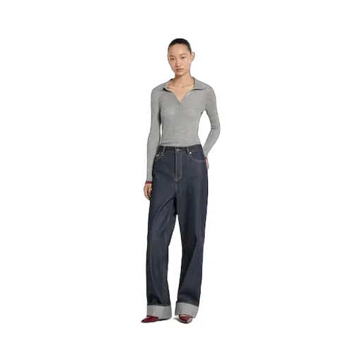 Denim Pants With Gucci Selvedge