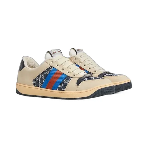 Gg Crystal Screener Sneaker