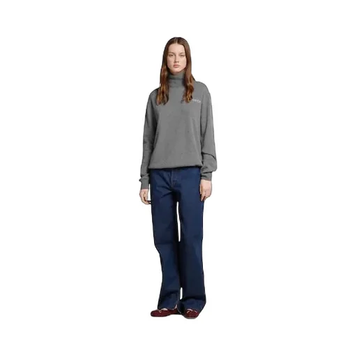 Cashmere Turtleneck With Intarsia