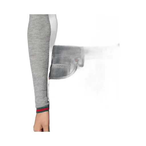 Denim Pants With Gucci Selvedge
