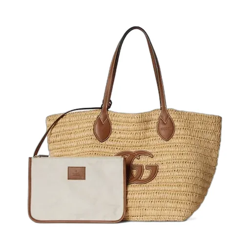 Woven Medium Tote Bag