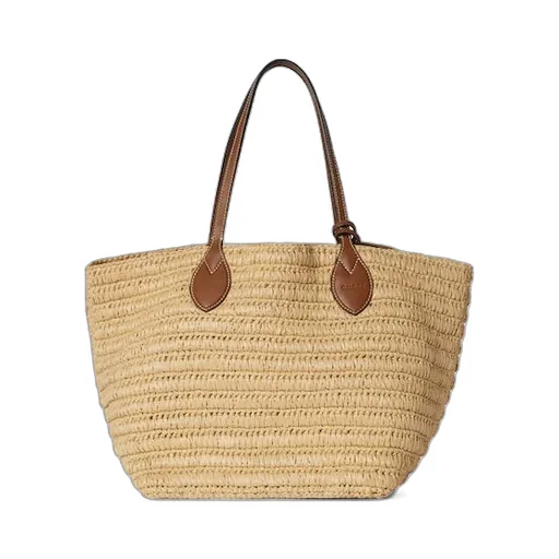 Woven Medium Tote Bag
