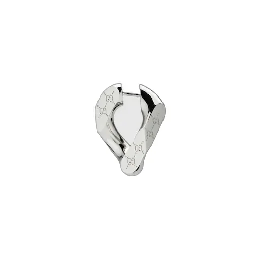 Gucci Signature Engraved Large Earrings