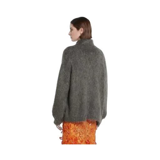 Brushed Extra Fine Mohair Cardigan