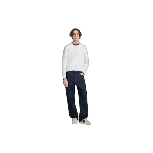 Cotton Piquet Knit Cardigan