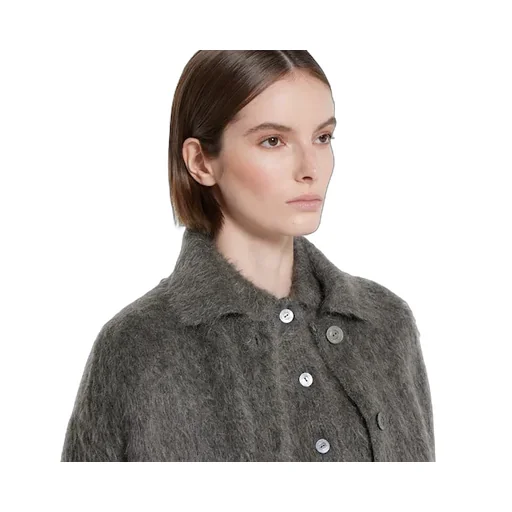 Brushed Extra Fine Mohair Cardigan